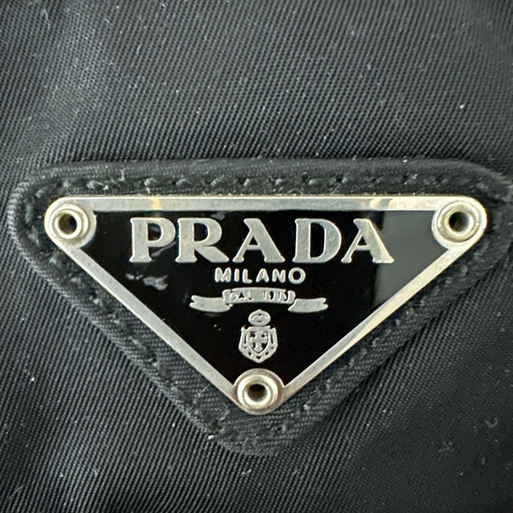 PRADA Tessuto Nylon Tote Bag Vintage - Picture 12 of 13